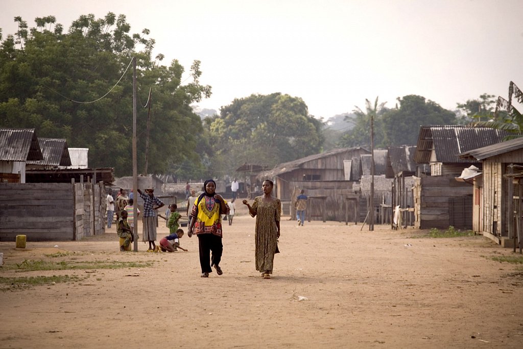 central african republic - the village